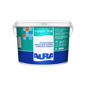  Полуматовая краска для кухонь и ванных "Aura Luxpro Kitchen & Bathroom 2.5л"