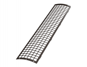Решетка желоба защитная 0,6 м.пог 125/82