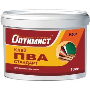 Клей ПВА стандарт "Оптимист" 10 кг К 501