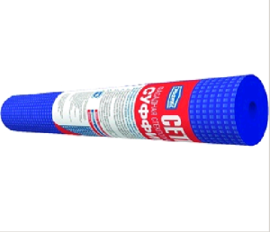 Сетка стеклоткан. фасадная яч. 5х5, 145г/м2, 1х50 м Суффикс, (5шт/уп)